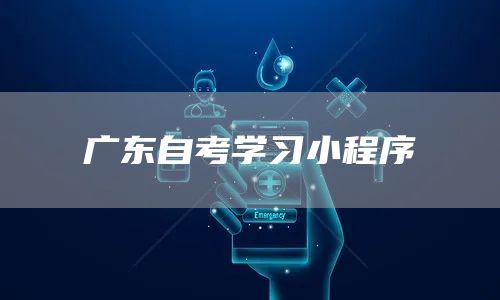 广东自考学习小程序