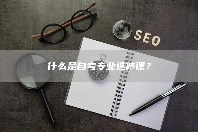 什么是自考专业选修课？