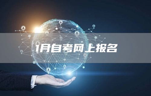 1月自考网上报名(图1)