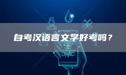 自考汉语言文学好考吗？(图1)