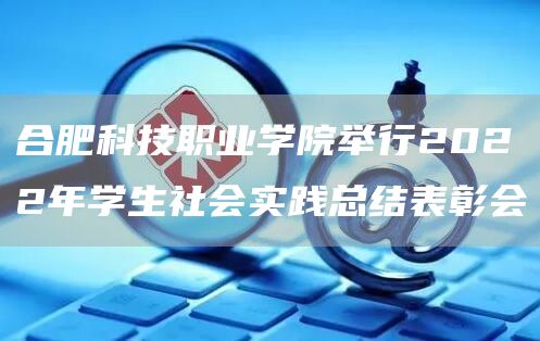 合肥科技职业学院举行2022年学生社会实践总结表彰会(图1)