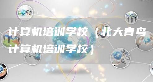 计算机培训学校（北大青鸟计算机培训学校）