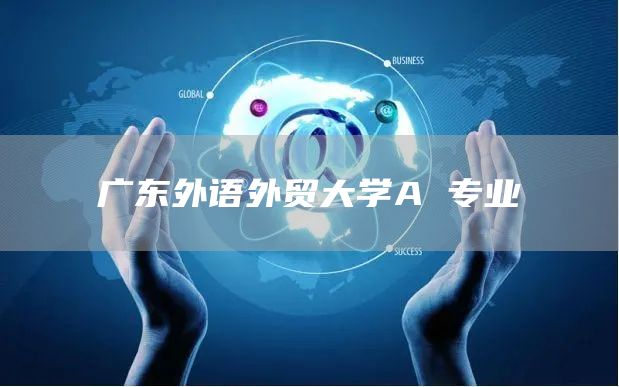 广东外语外贸大学A 专业