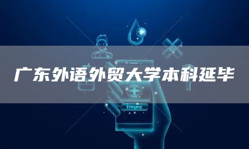 广东外语外贸大学本科延毕(图1)
