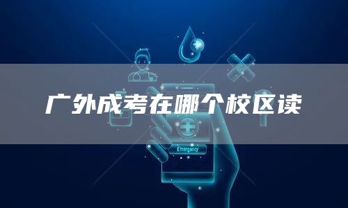 广外成考在哪个校区读(图1)