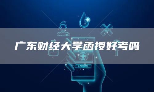 广东财经大学函授好考吗